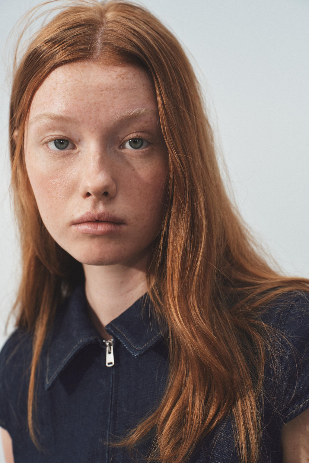 VESTIDO CORTO DENIM TRF / ?ndigo oscuro - Zara фото 3