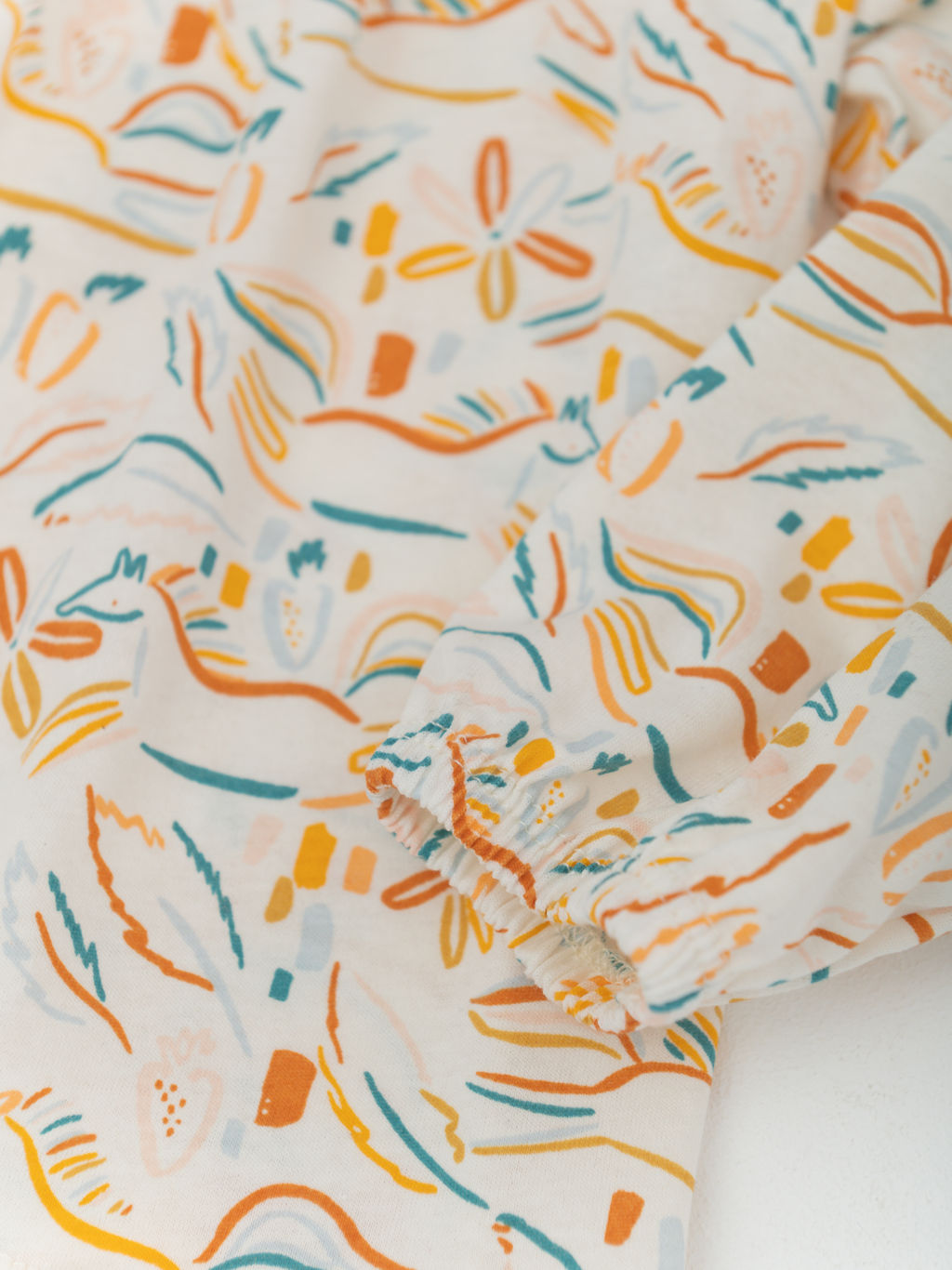 Пижама д/дев из тонкого хлопка, белый - Lesi kids фото 9