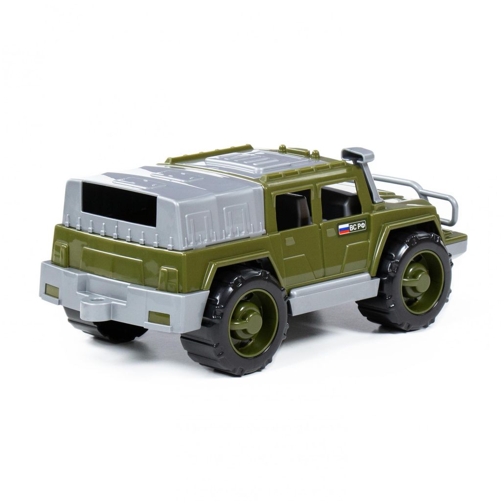 Автомобиль-джип военный Защитник №1 (РФ) (в коробке) - Полесье фото 4