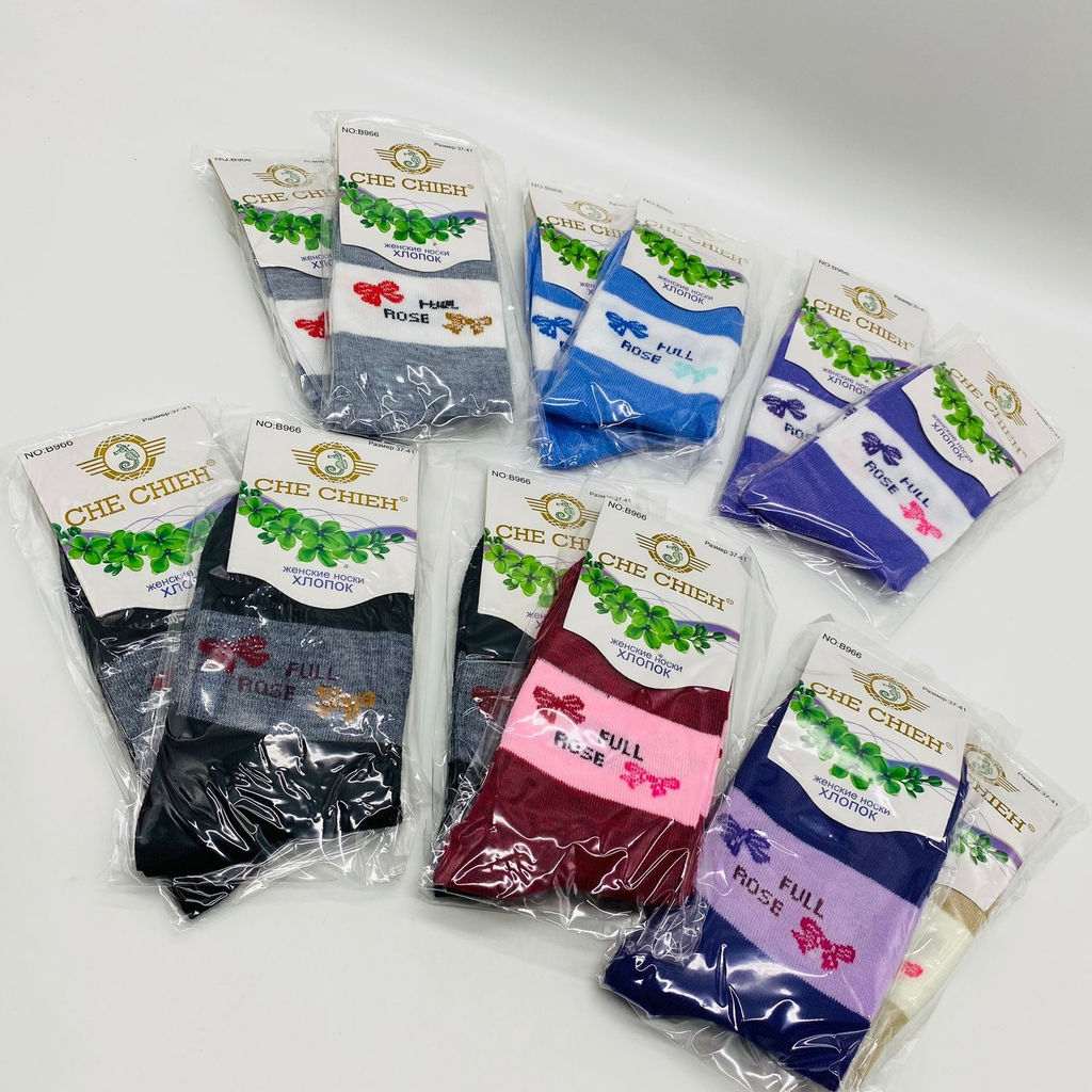 Носки женские CHE CHIEH Full Rose 12 шт в уп (арт. B966) - Storyland фото 2