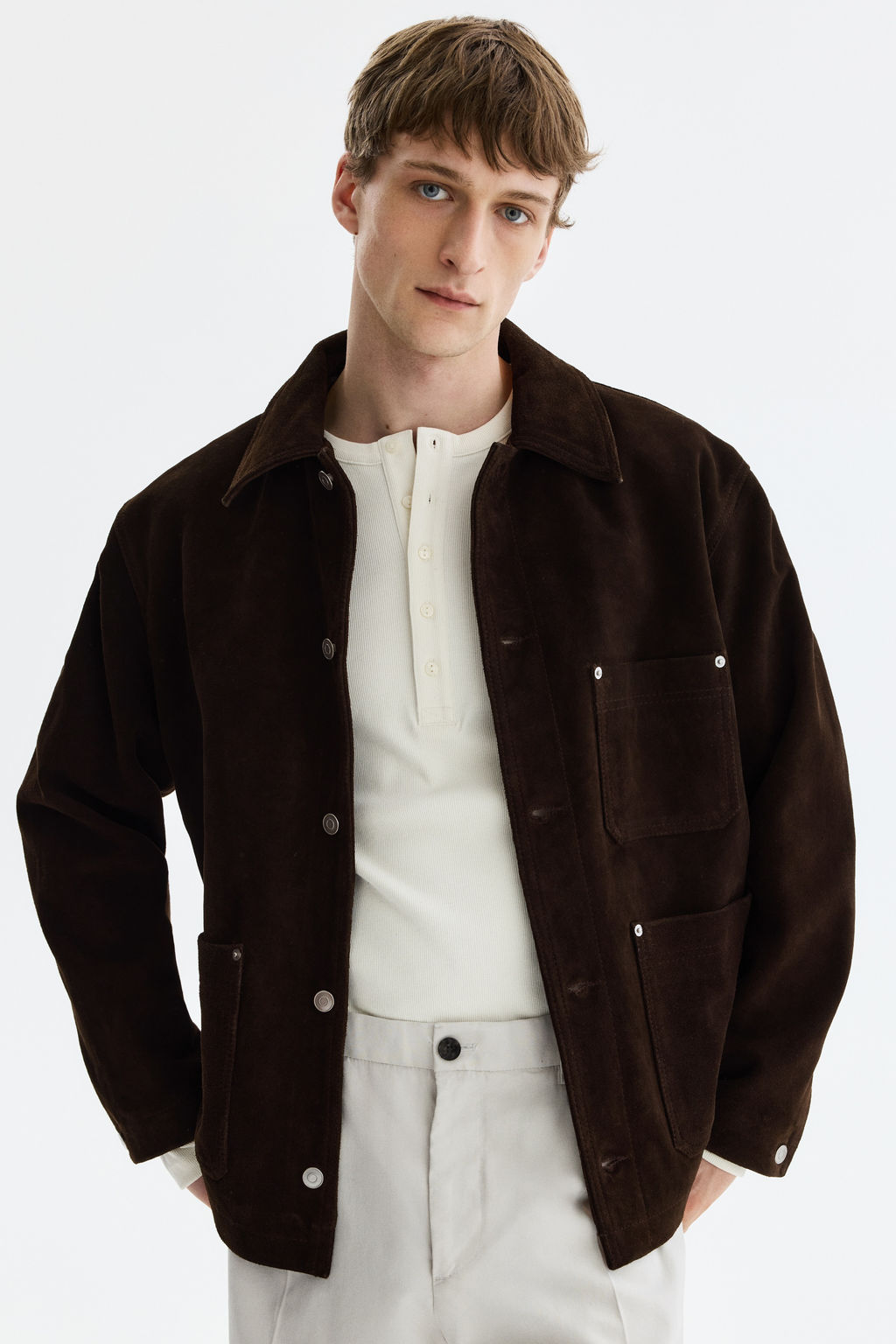 Chaqueta de ante - H&m фото 3