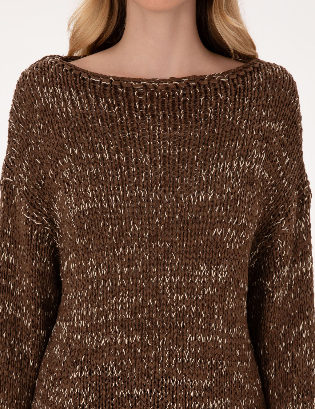 Kahverengi Comfort Fit Kazak - Pierre cardin фото 6