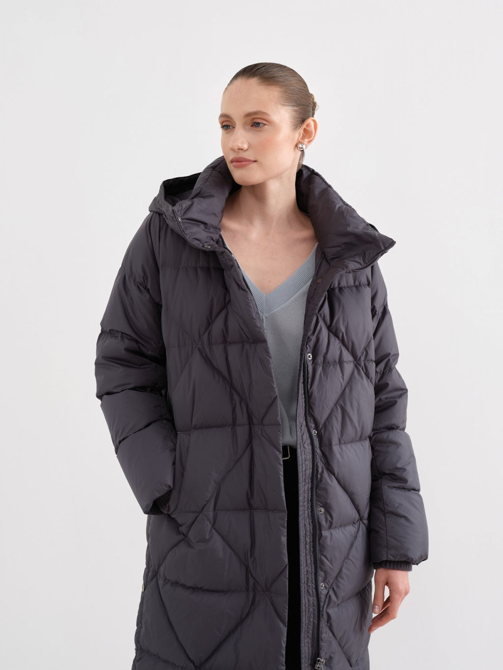 Conso/WDMF 230554 - argon Пуховое пальто  фото 6