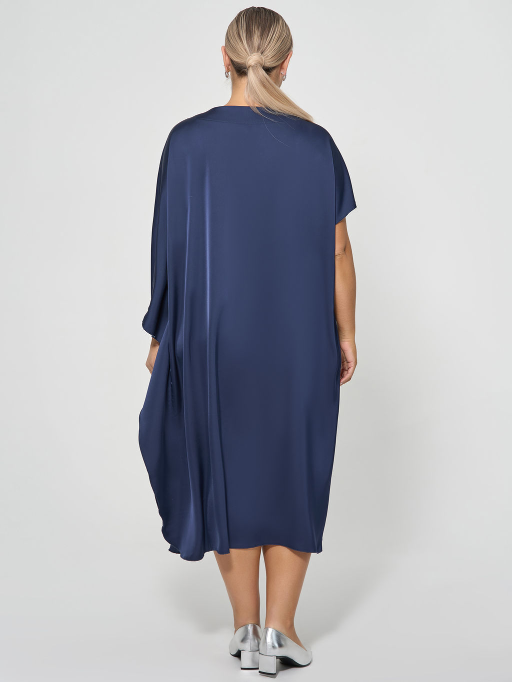Платье 0390-1п_У тёмно-синий