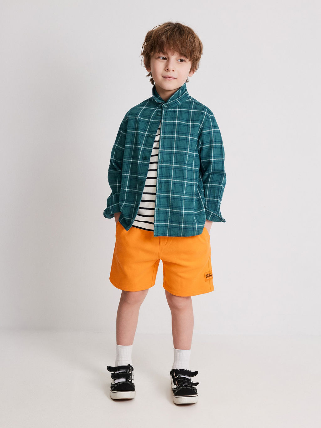 ACOOLA / Шорты детские для мальчиков Morris оранжевый  фото 4