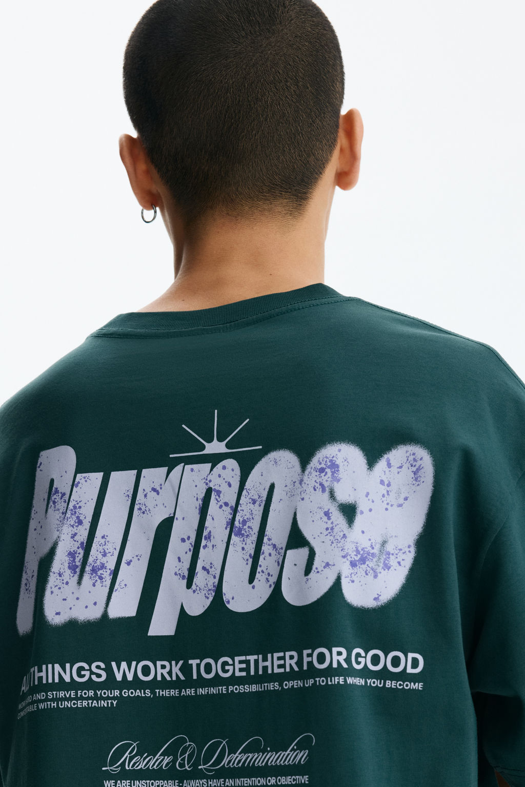 Camiseta estampada Relaxed Fit - H&m фото 8