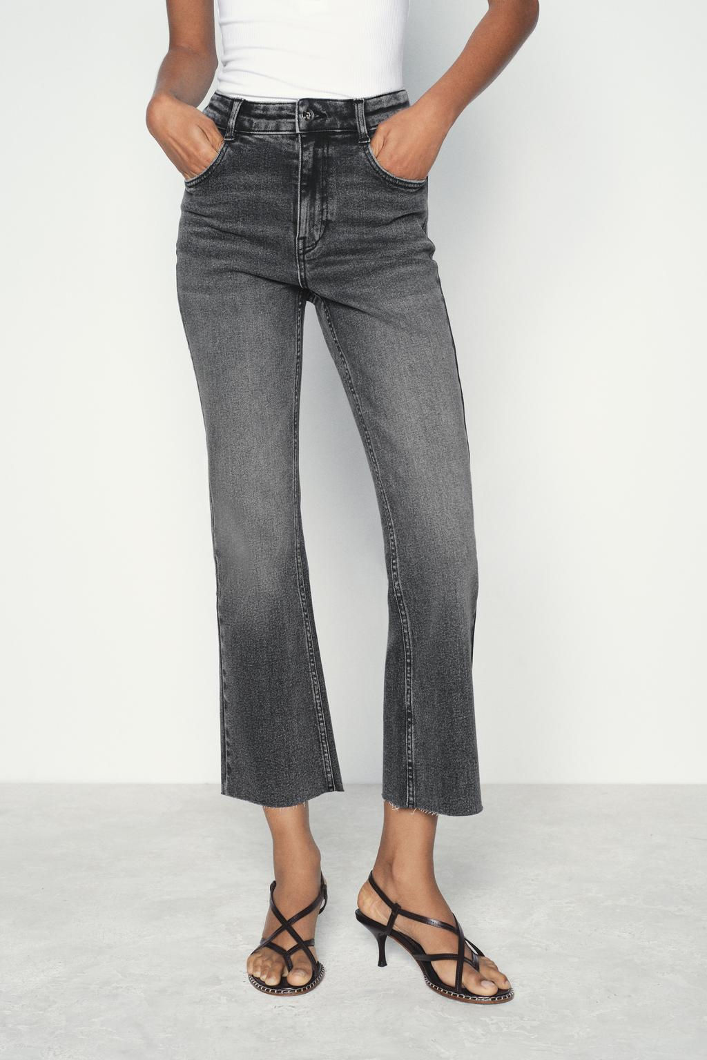 Z1975 HIGH-WAIST MINI FLARE JEANS - Zara фото 12
