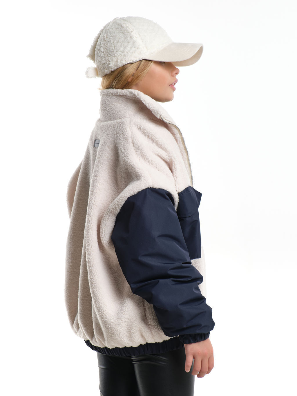 Джемпер Тедди на молнии 33-8231 касар/синий - Mini maxi фото 11