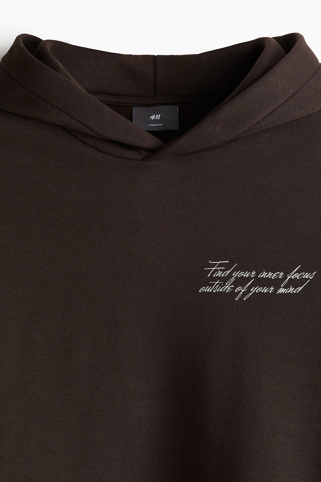 Sudadera con capucha y estampado Loose Fit - H&m фото 6