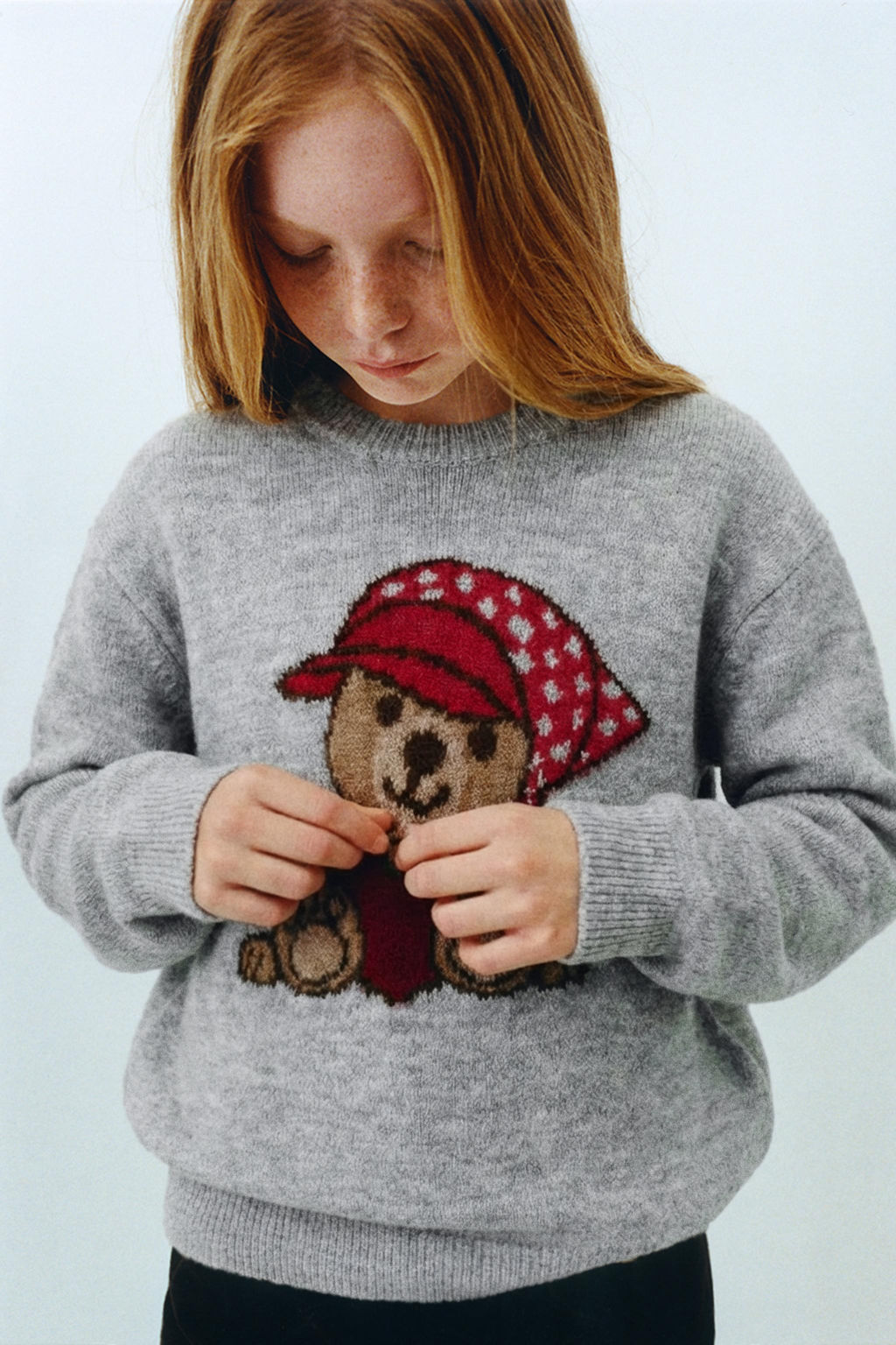 BEAR KNIT JUMPER - Zara фото 10