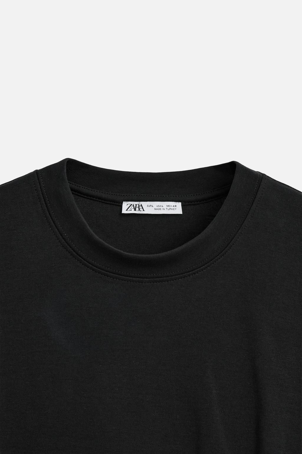BASIC REGULAR FIT T-SHIRT - Zara фото 60