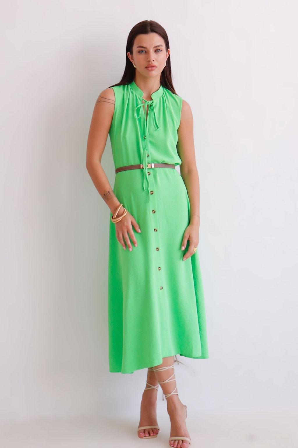 Платье, как из к/ф Красотка, салатовое - Martichelli фото 10