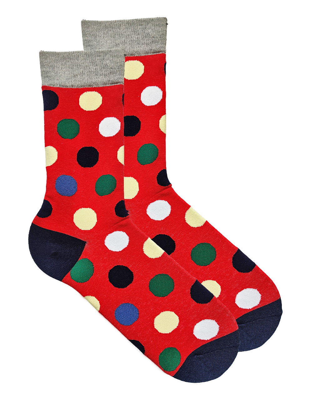 Носки р.35-40 Bubbles Red