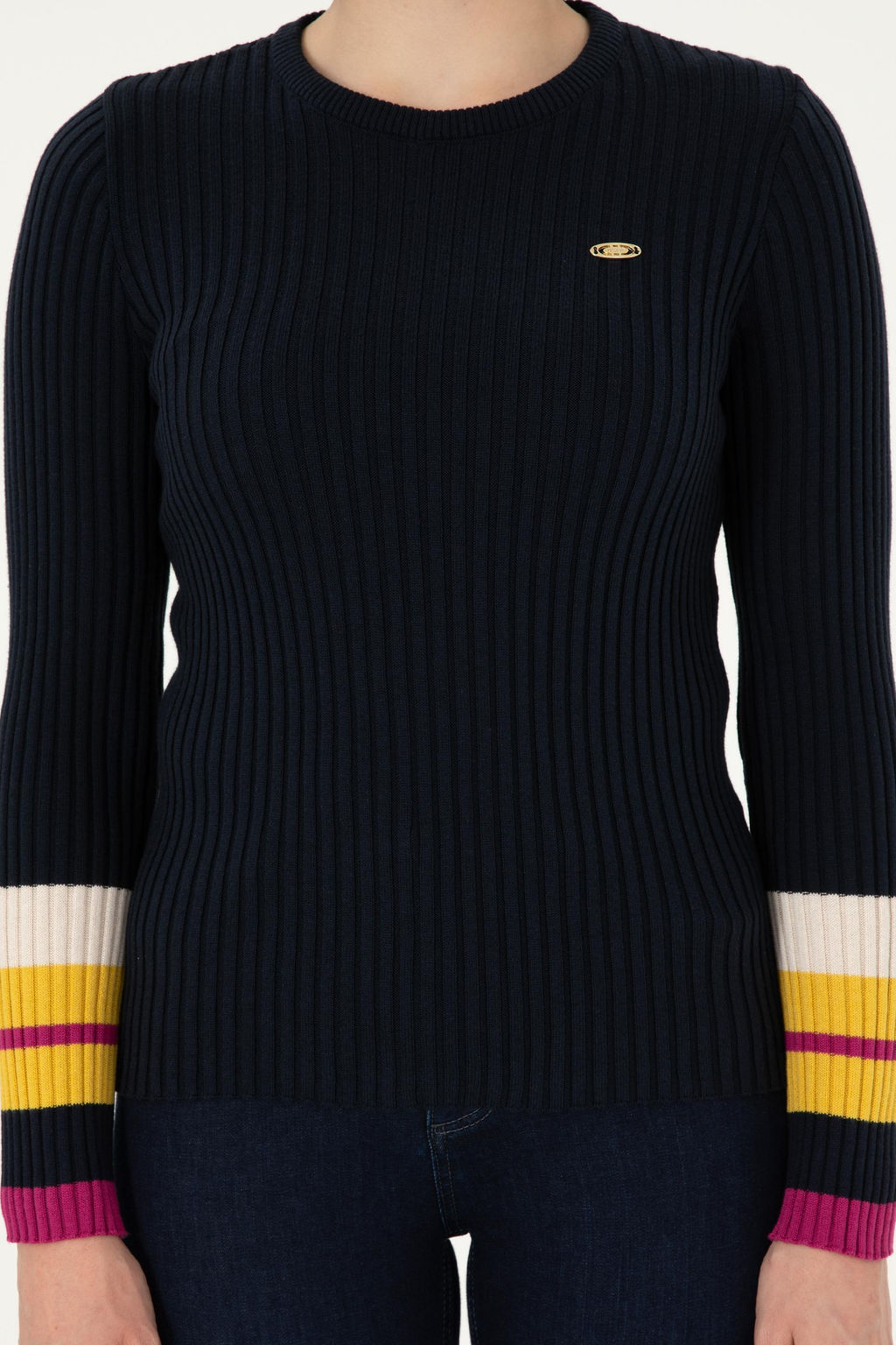 Женский темно-синий свитер Неожиданная скидка в корзине - U.s. polo assn фото 6