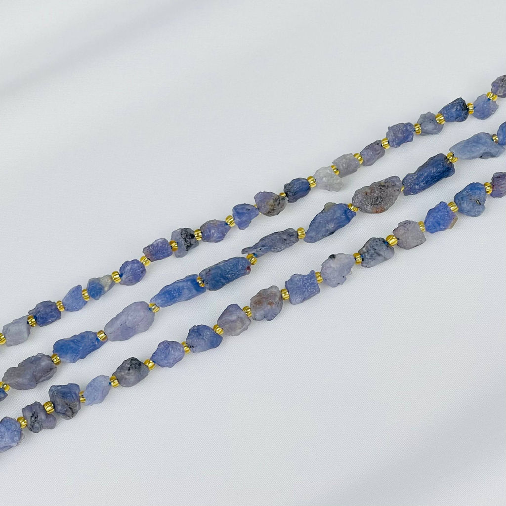 Бусины для украшений из Танзанита - Радуга самоцветов фото 3