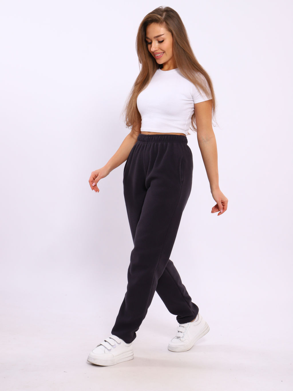 Брюки женские 8-049 (графит)