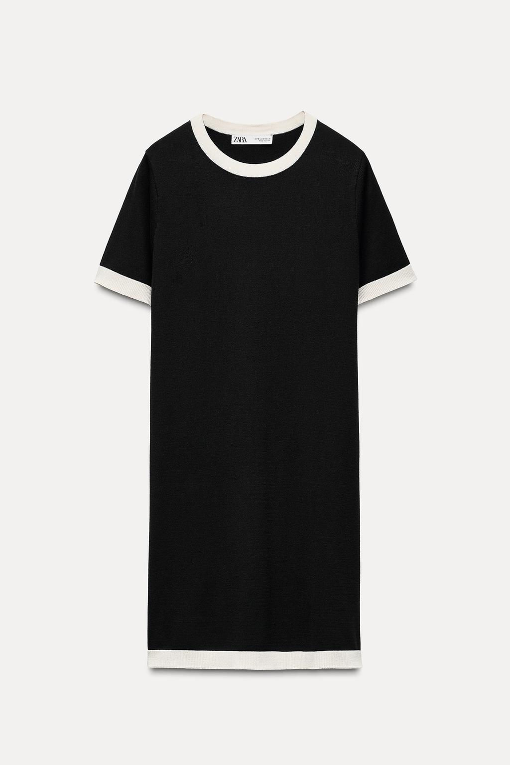 SHORT PLAIN KNIT DRESS - Zara фото 6