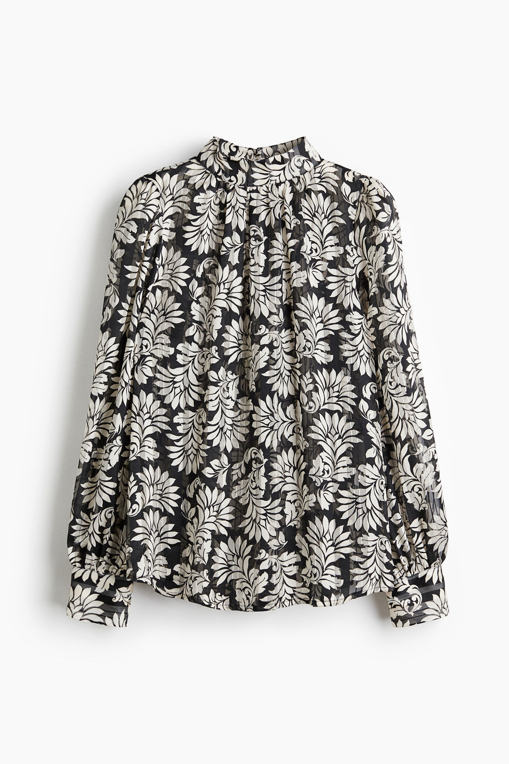 Stand-collar blouse - H&m фото 4