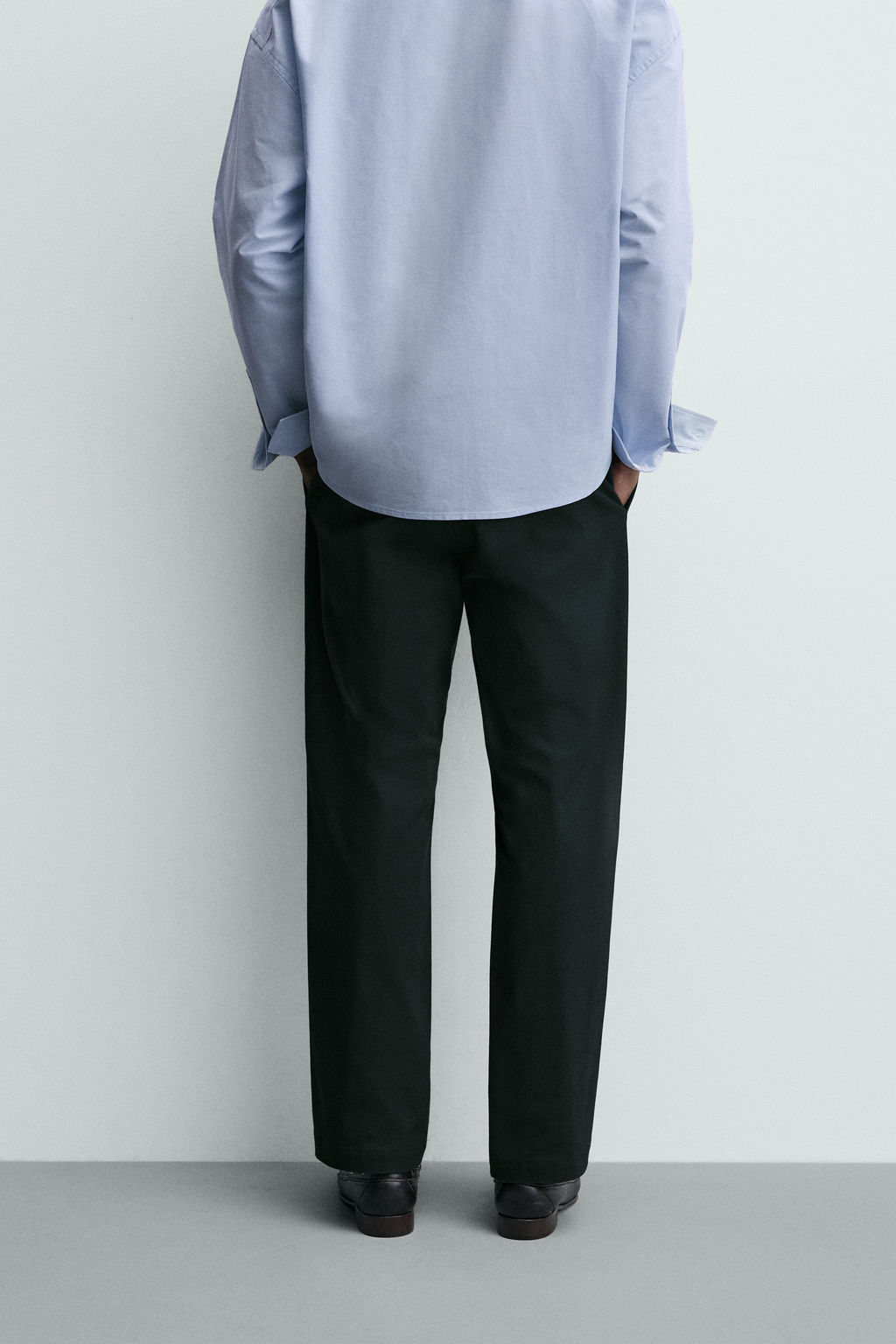 PLEATED TEXTURED TROUSERS - Zara фото 12