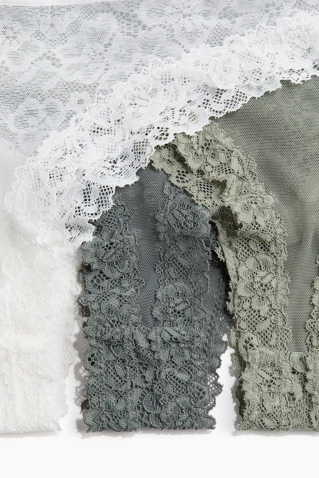 Pack de 5 bragas Brazilian de encaje - H&m фото 3