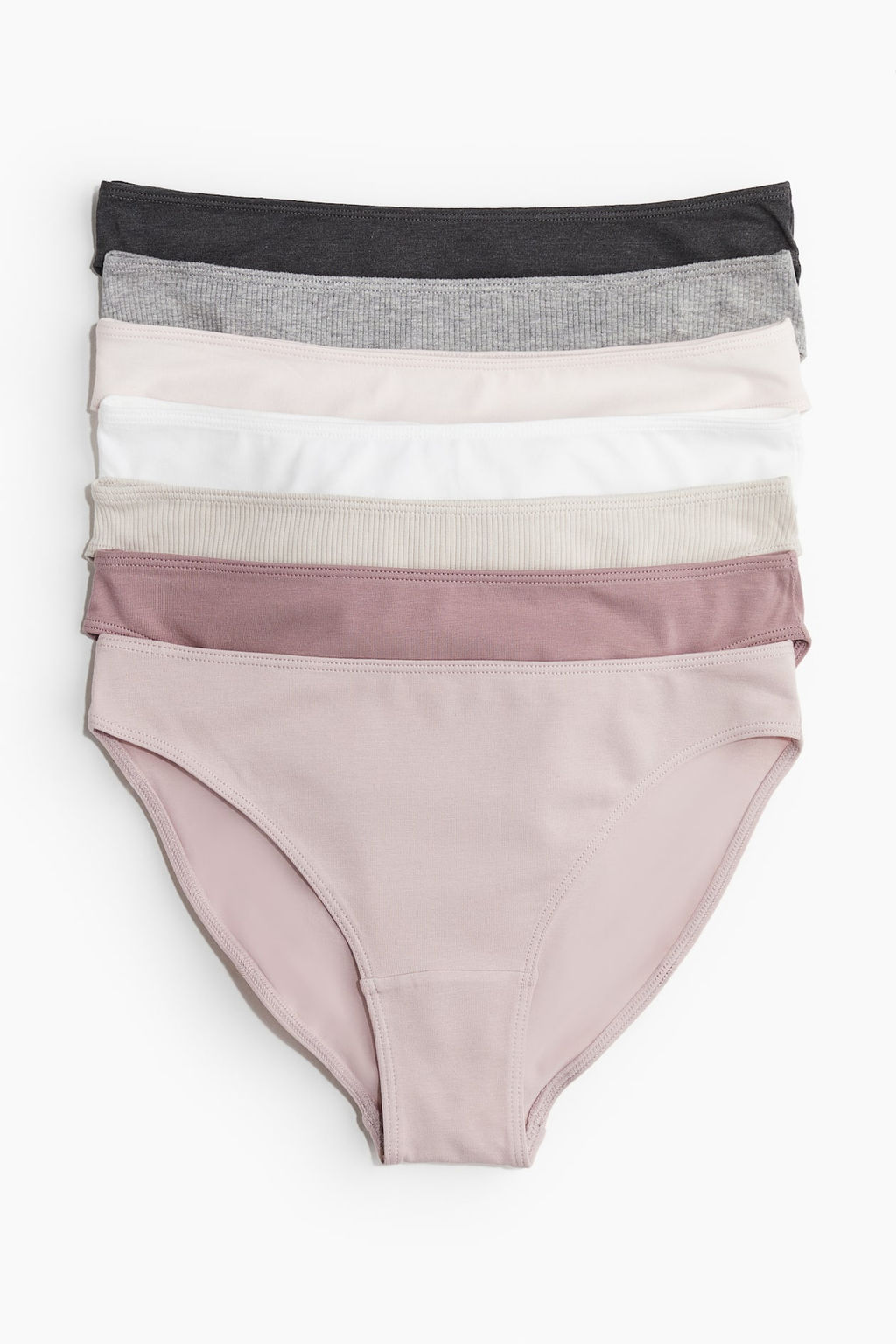 H&M 7li Pamuklu Bikini K?lot