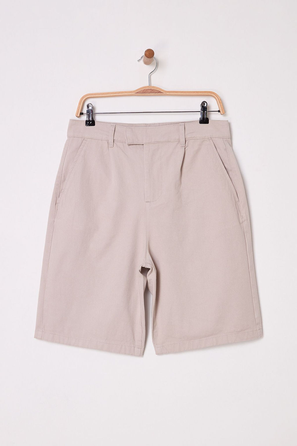 TRENDYOL MAN Erkek Tas Regular Fit Brit Kapamal? Gabardin Sort & Bermuda TMNSS25SR00012 - Trendyolmilla фото 5