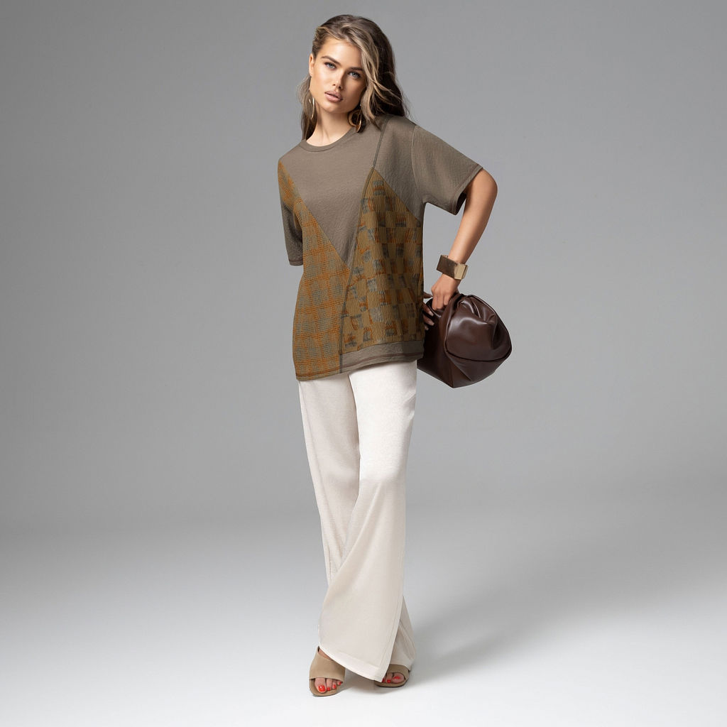 Футболка свободной посадки, Грань опасности (фэшн) - Charutti фото 15