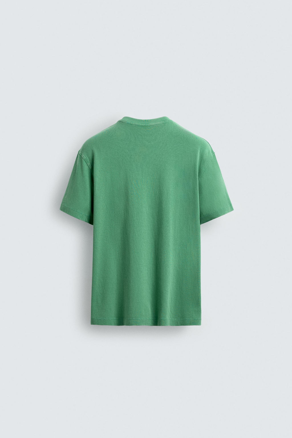 CAMISETA BOLSILLO AARON LEVINE X ZARA / Verde