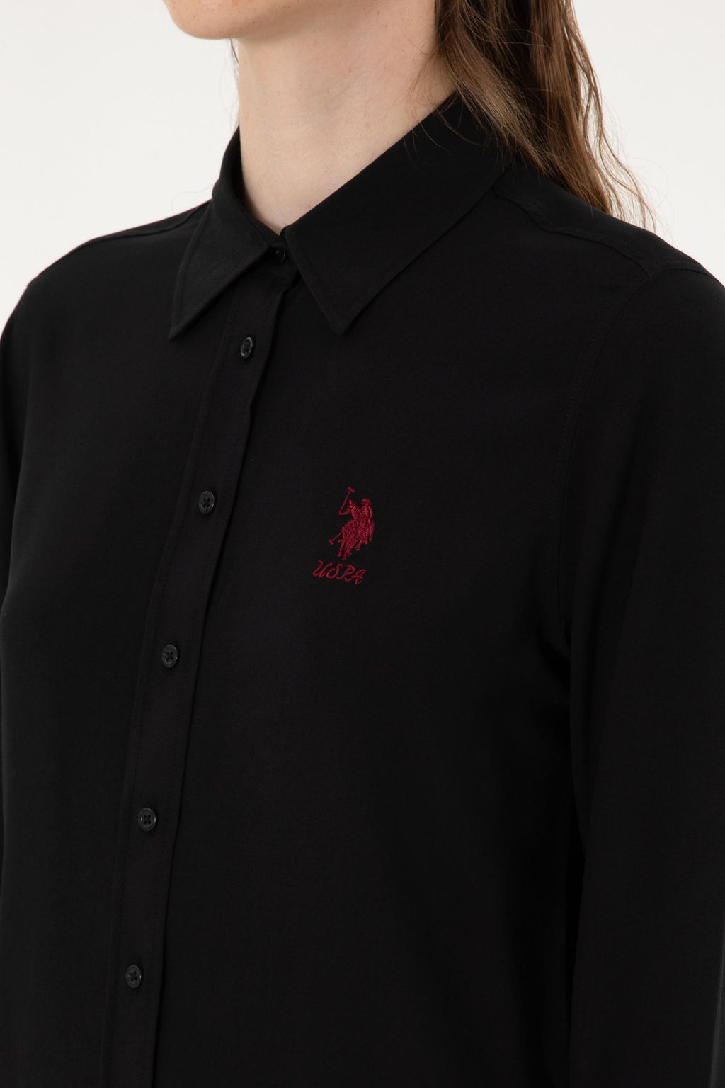 Kad_n Siyah Uzun Kollu G_mlek Sepette S_rpriz _ndirim - U.s. polo assn фото 7