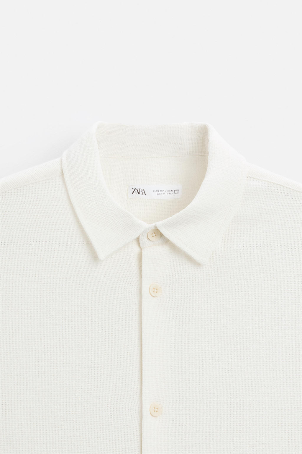 TEXTURED SHIRT - Zara фото 39
