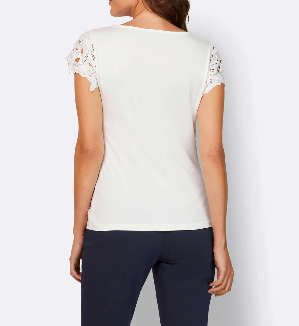 Блузка, экрю - Ashley brooke фото 4