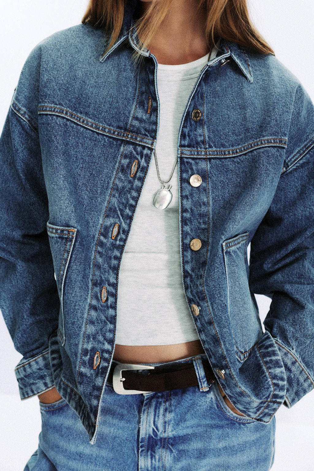 Z1975 DENIM JACKET - Zara фото 30