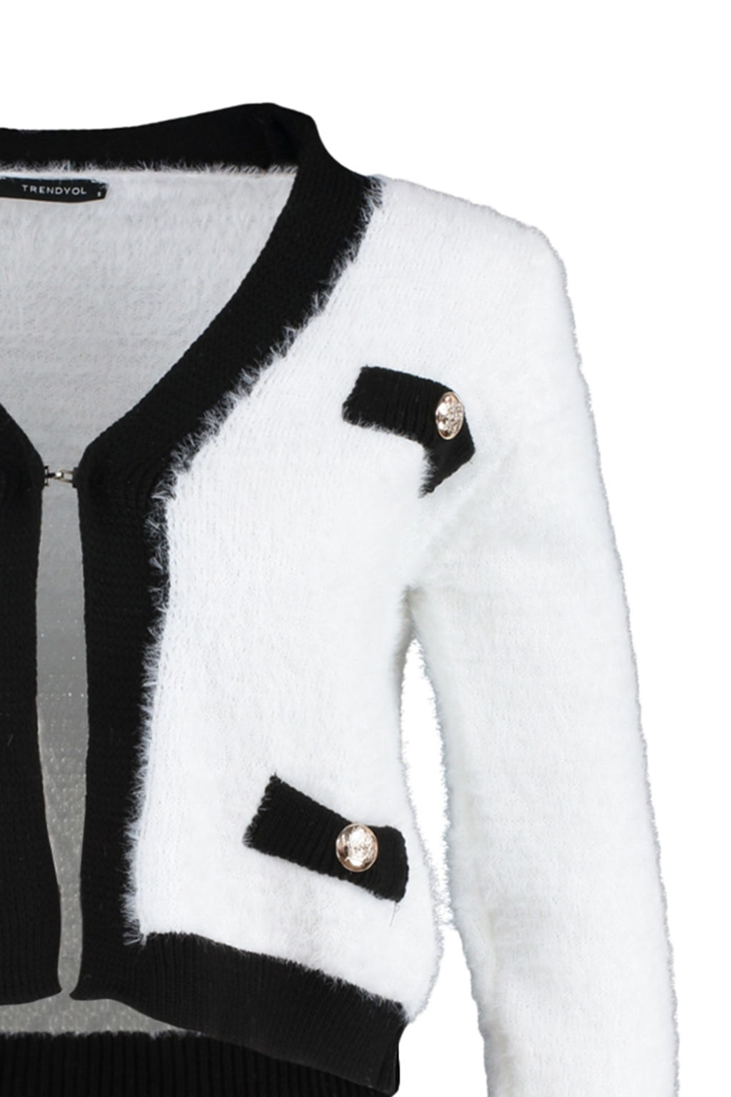 TRENDYOLMILLA Ekru Tuylu Triko H?rka TWOAW22HI0048  фото 15