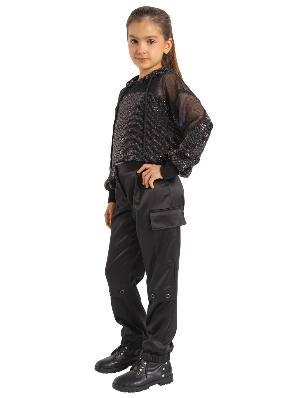 Брюки для девочки О86767 - Карамелли фото 8