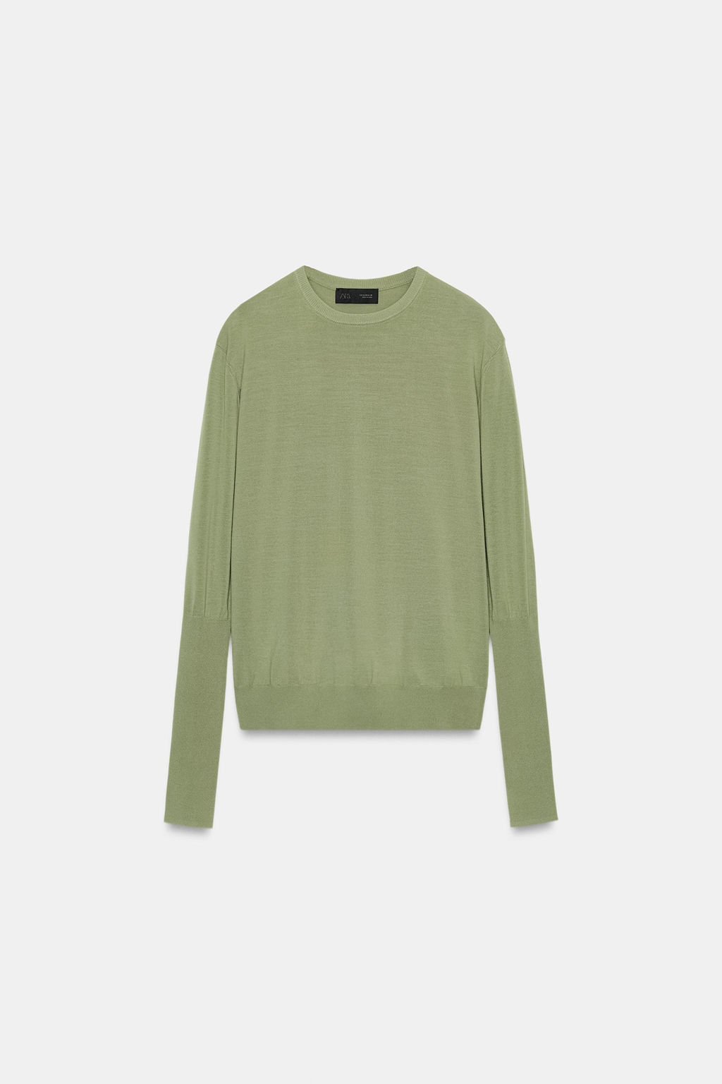 JERSEY PUNTO EXTRAFINO / Verde-seco - Zara фото 7