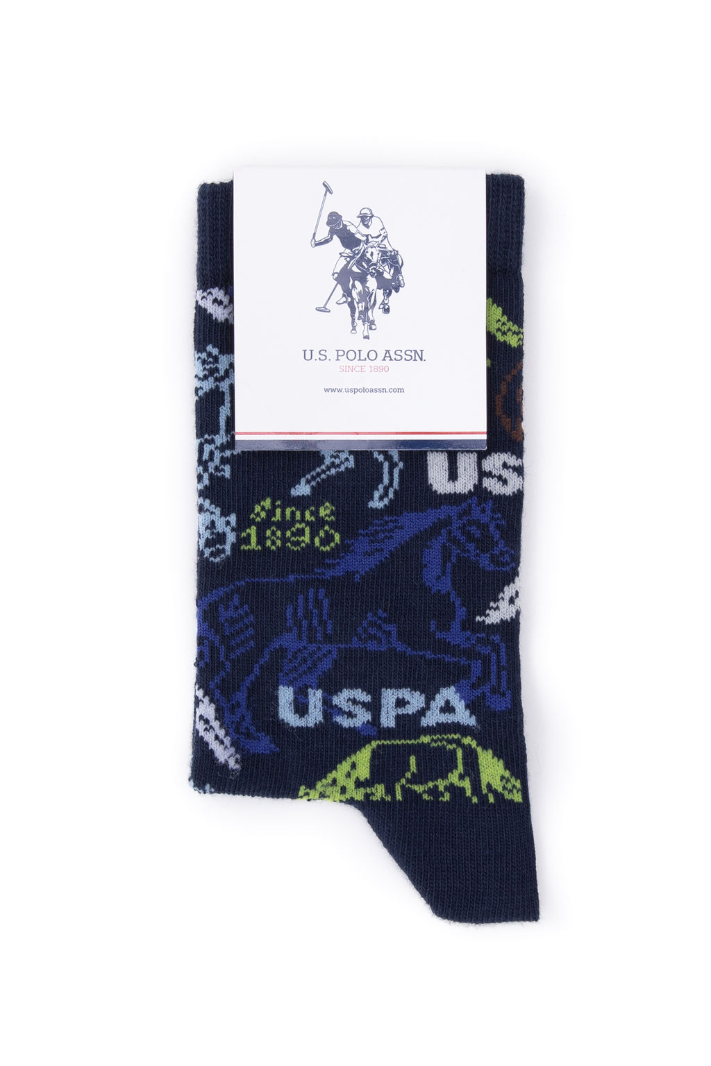 Носки темно-синего цвета для мальчика Неожиданная скидка в корзине - U.s. polo assn фото 8