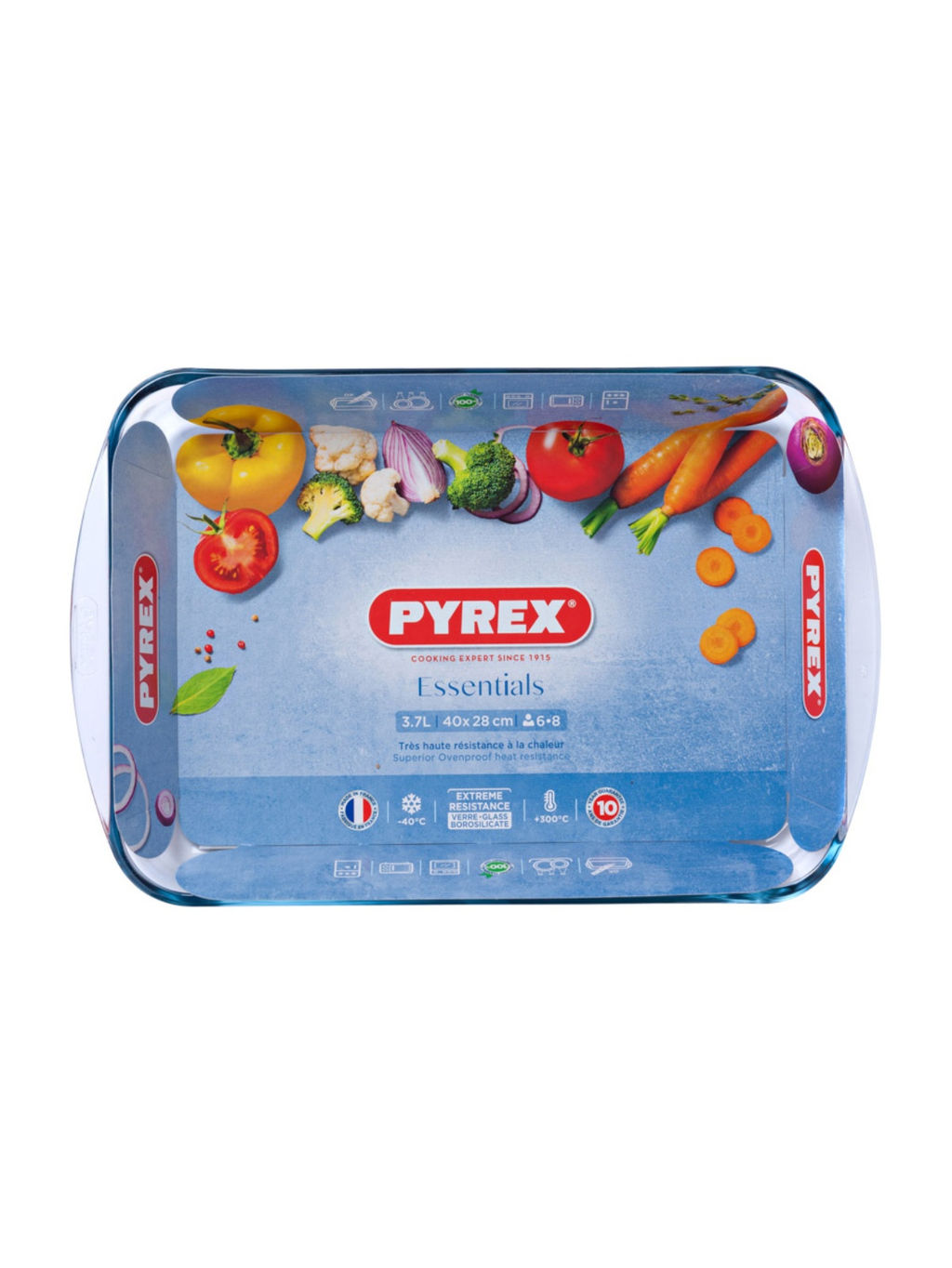 PYREX/ESSENTIALS Блюдо прямоуг. 40*28*6см, 40*27см, арт. 239B000/5046