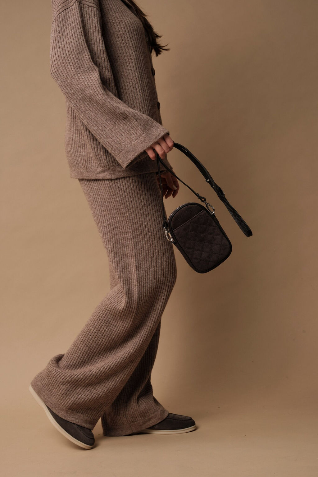 Сумка замшевая Azaro 30832 темно-коричневый