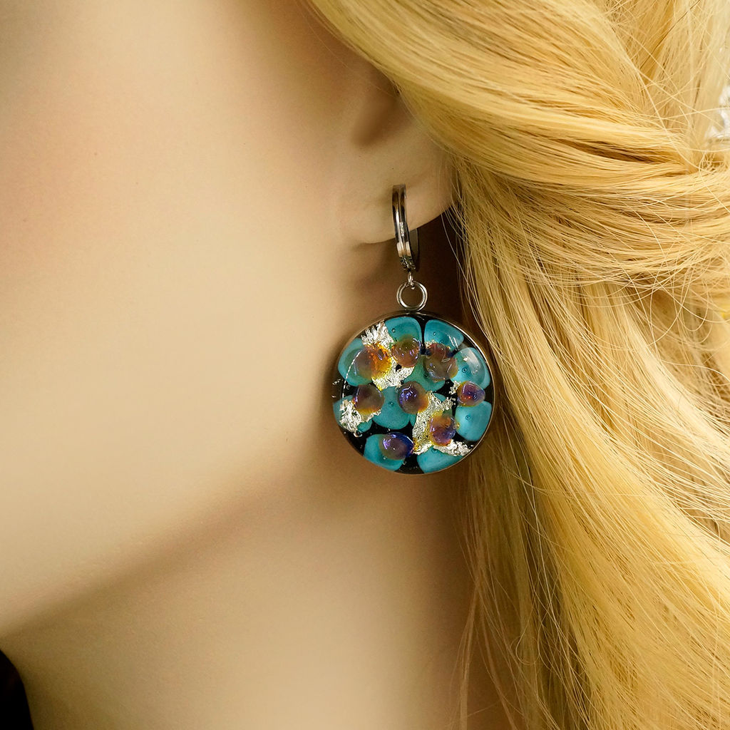 Серьги из муранского стекла PARADOX LS3130 - Vloes фото 4