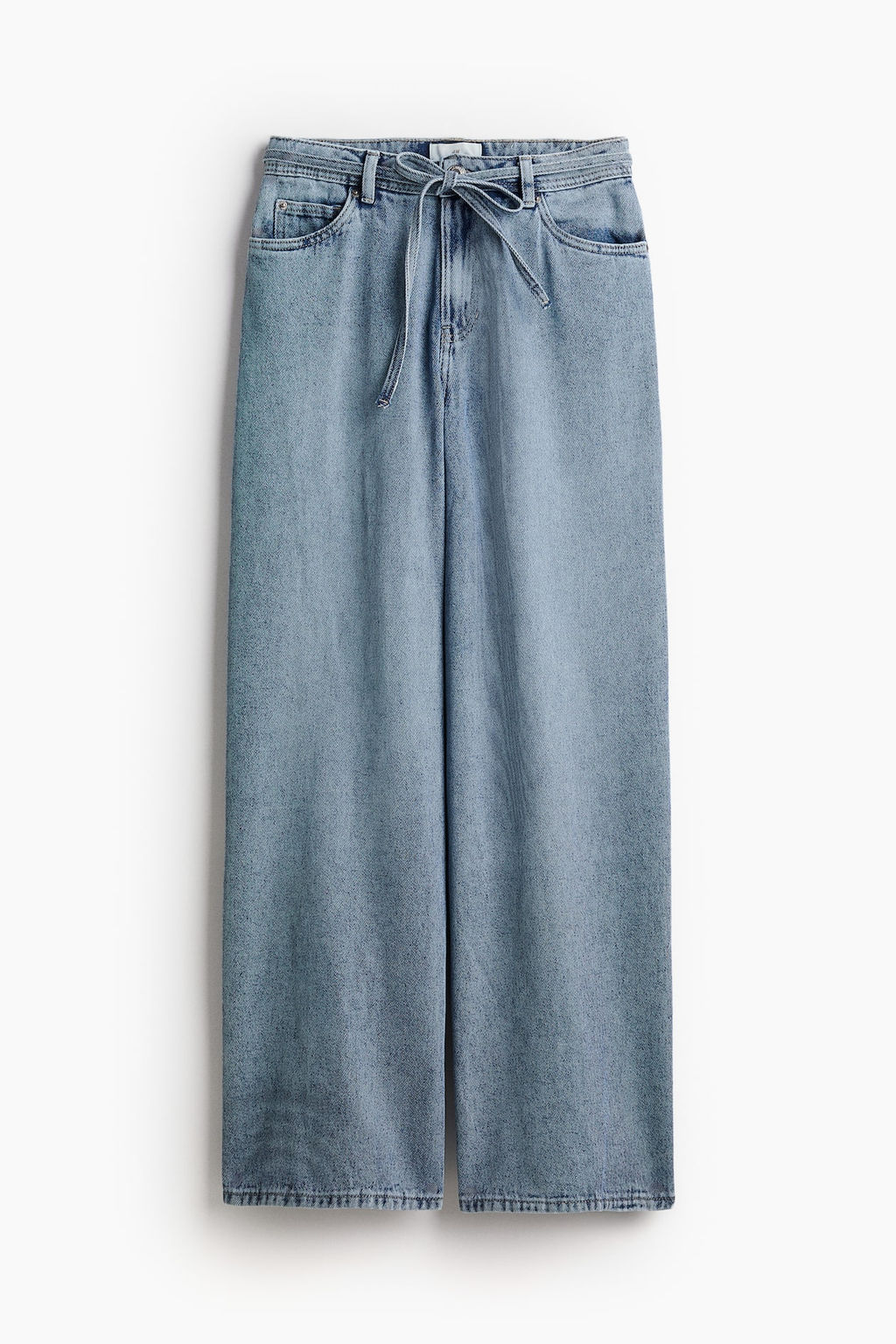 Vaquero amplio con cinturon de anudar - H&m фото 5
