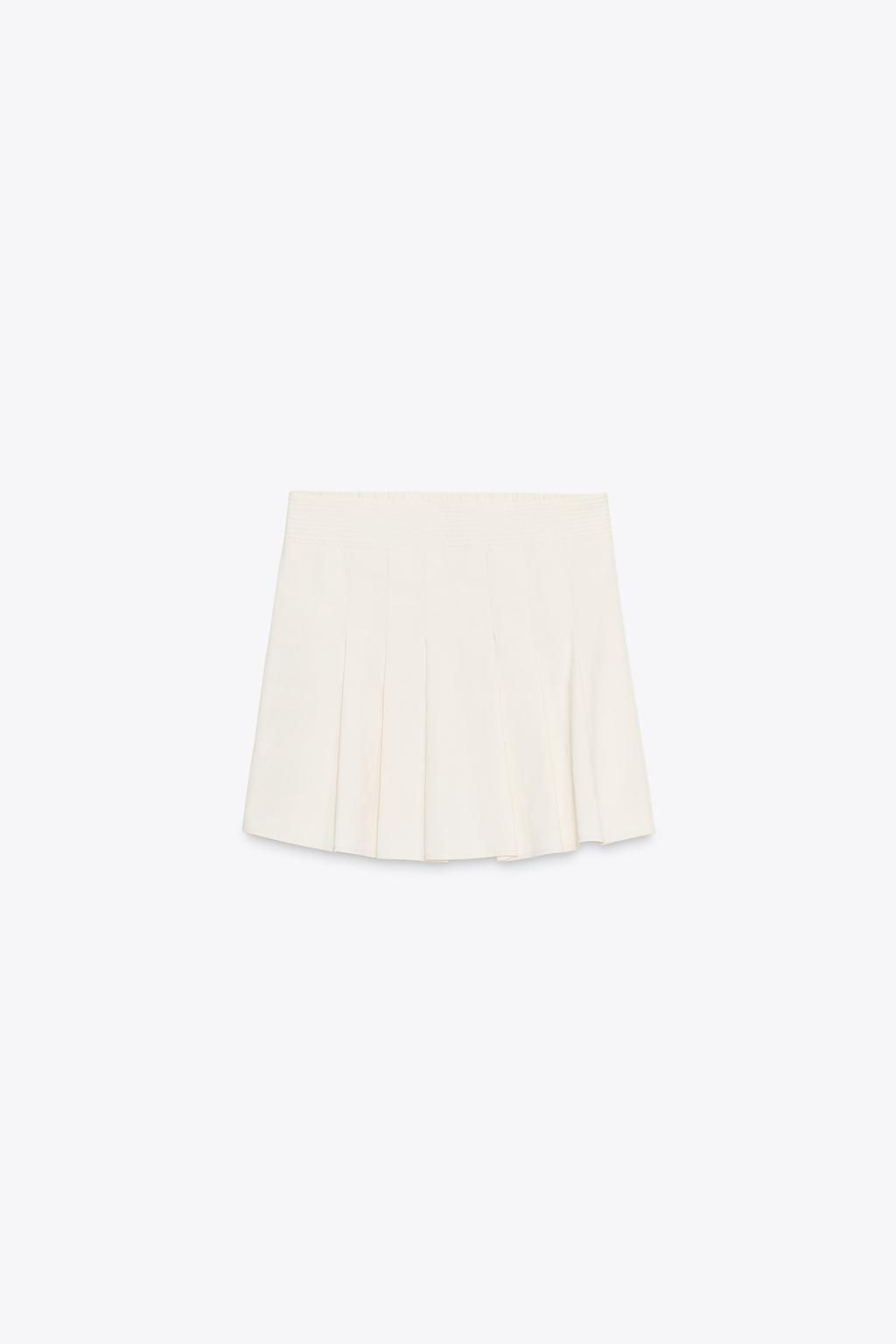 MINI BOX PLEAT SKORT - Zara фото 6