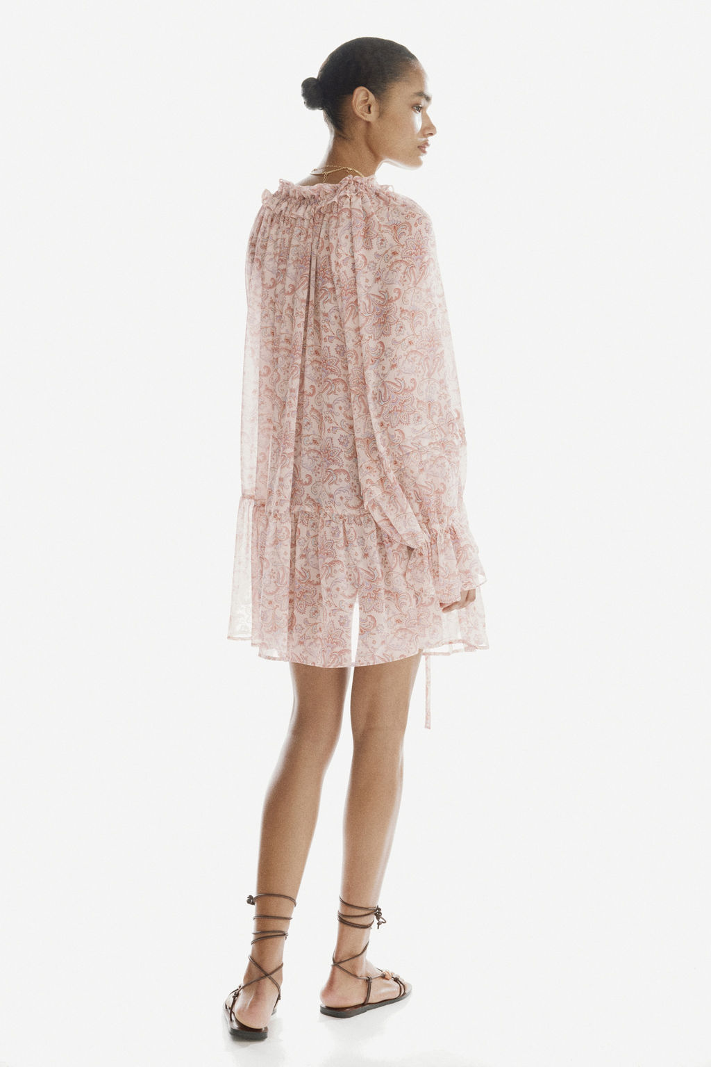 Vestido t?nica oversize - H&m фото 4
