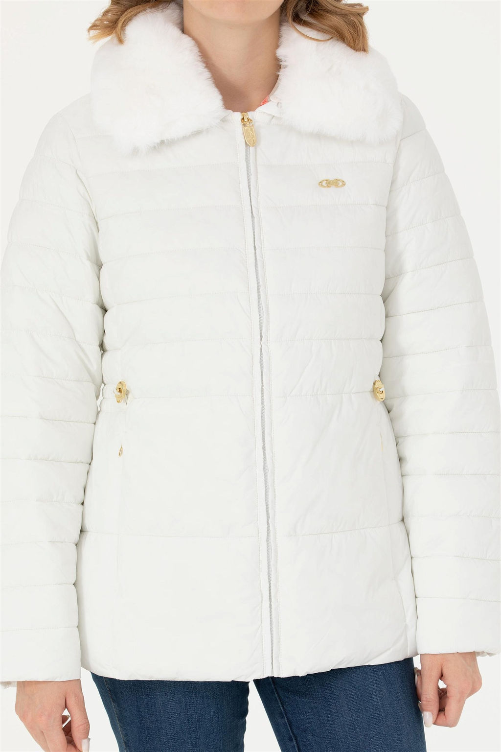 U. S. Polo Assn / Женское пальто цвета экрю - U.s. polo assn фото 13