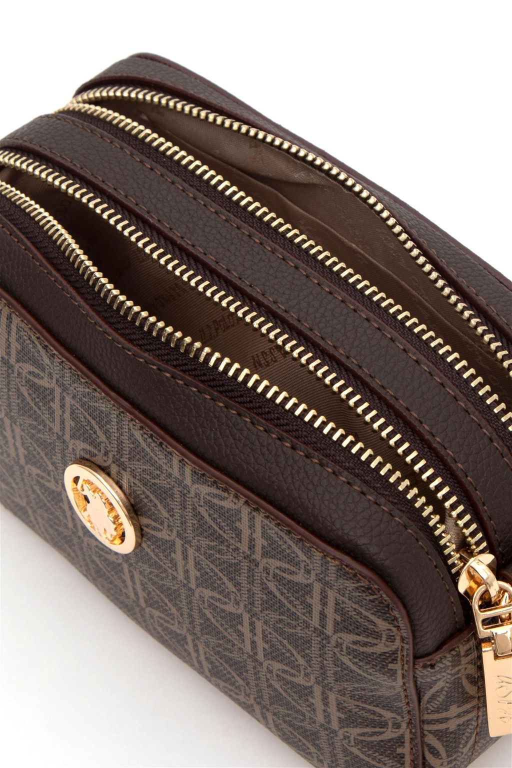 Женская коричневая сумка - U.s. polo assn фото 7