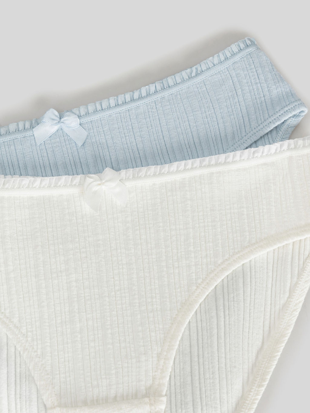 ACOOLA / Трусы детские для девочек в наборе из 2шт Linet_br голубой  фото 3