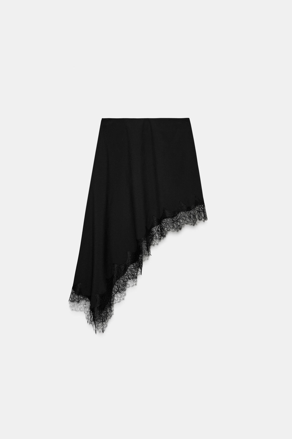 ASYMMETRIC LACE SKIRT ZW COLLECTION - Zara фото 6