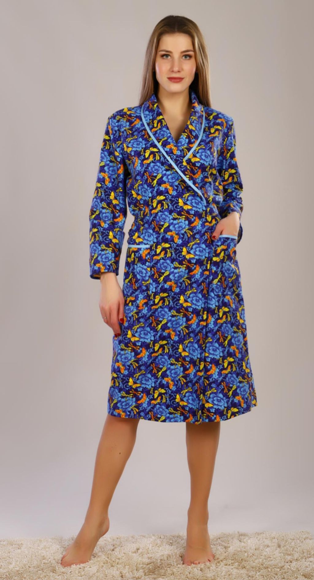 Халат фланель м10б - Лето-текс фото 2