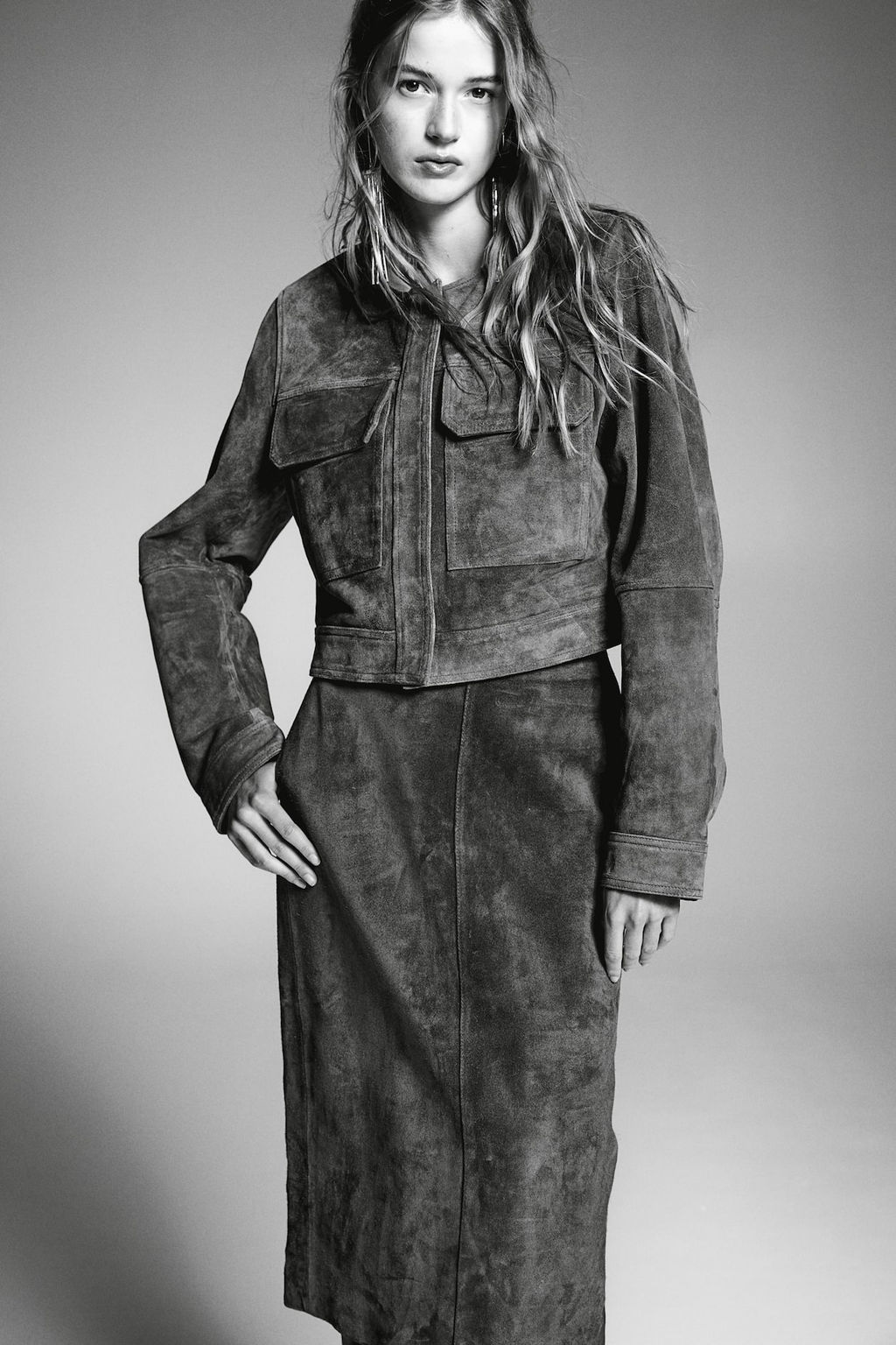 Chaqueta de ante - H&m фото 2