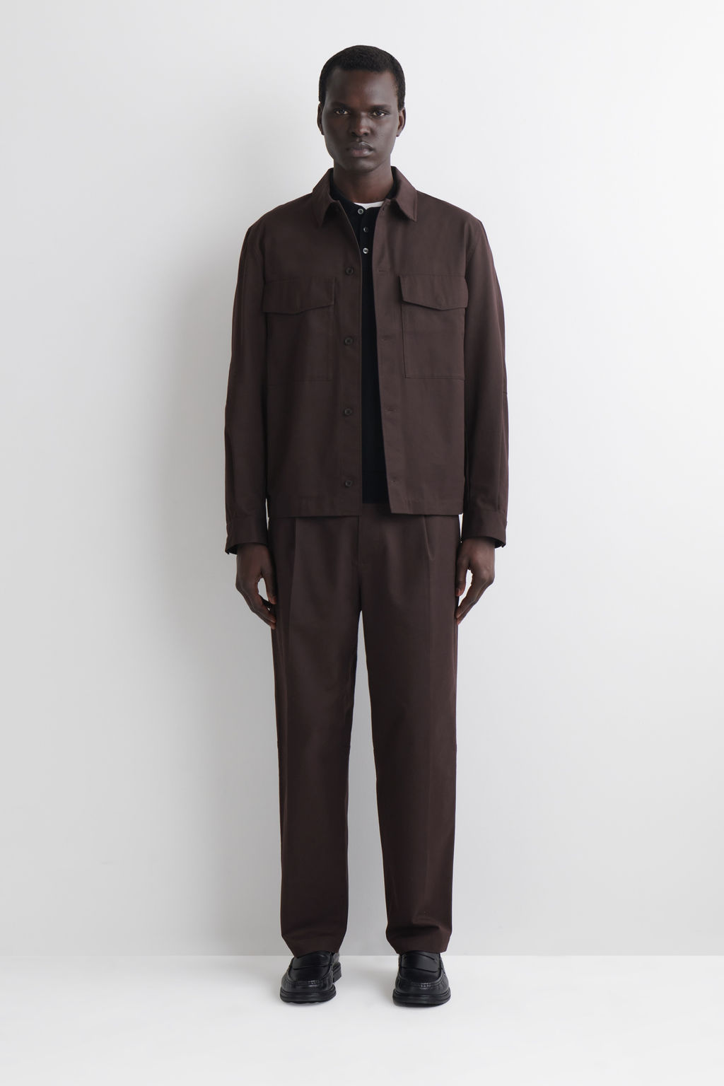 PANTAL?N STRAIGHT LEG TOBILLERO DE ALGOD?N - H&m фото 2