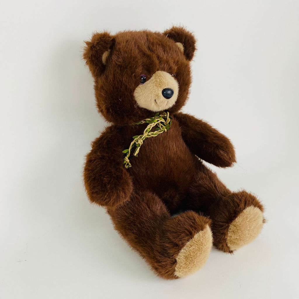 Мягкая игрушка Мишка с плетёным украшением на шее 30 см (арт. 9575/30) - Storyland фото 13